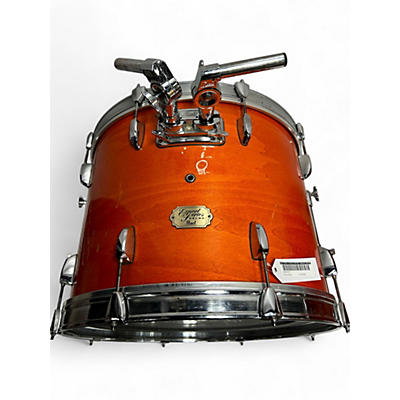 Pearl Used Pearl 4 Piece Export Orange Drum Kit