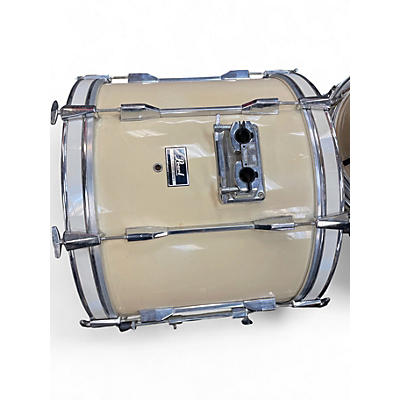 Used Pearl 4 Piece Export Vintage White Drum Kit