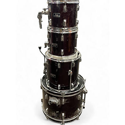 Pearl Used Pearl 4 Piece Export Wine Red Drum Kit