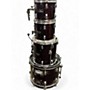 Used Pearl Used Pearl 4 Piece Export Wine Red Drum Kit Wine Red