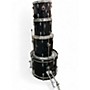 Used Pearl 4 Piece Forum Black Drum Kit Black