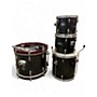 Used Pearl 4 Piece Forum Black Drum Kit Black