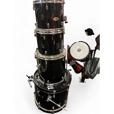 Used Pearl 4 Piece Forum NIGHT VISION DARKNESS BLACK SOUL CANT SEE  Drum Kit