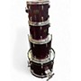 Used Pearl 4 Piece Forum Red Drum Kit Red