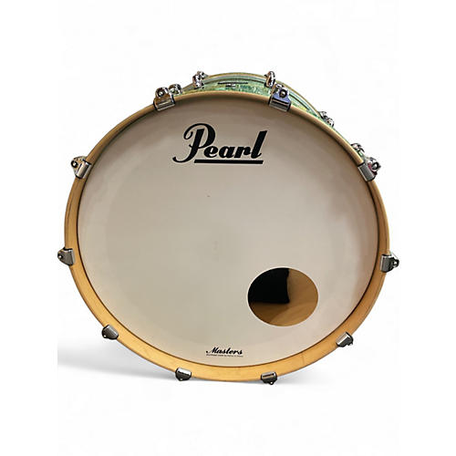Used Pearl 4 Piece MASTERS MAPLE COMPLETE SHIMMER OF OZ Drum Kit SHIMMER OF OZ