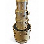 Used Pearl 4 Piece Masters Custom Maple NATURAL GOLD Drum Kit NATURAL GOLD