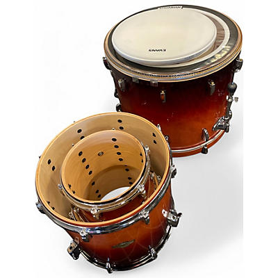 Used Pearl 4 Piece Masters MCX Series 2 Color Sunburst Drum Kit