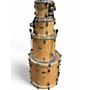 Used Pearl 4 Piece Masters MCX Series Natural Drum Kit Natural