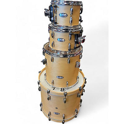 Pearl Used Pearl 4 Piece Masters Maple Pure 4-Piece Natural Drum Kit