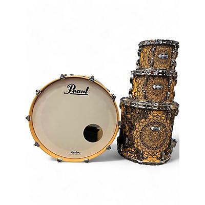 Pearl Used Pearl 4 Piece Masters maple complete CAIN AND ABEL Drum Kit