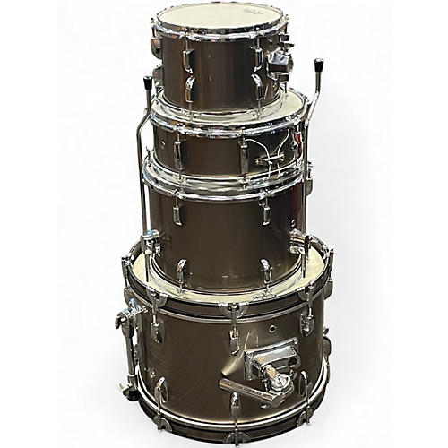 Used Pearl 4 Piece ROADSHOW BRONZR METALLIC Drum Kit BRONZR METALLIC