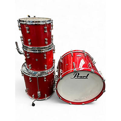 Used Pearl 4 Piece Reference PURE Series RED  Drum Kit