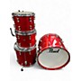 Used Pearl 4 Piece Reference PURE Series RED  Drum Kit RED