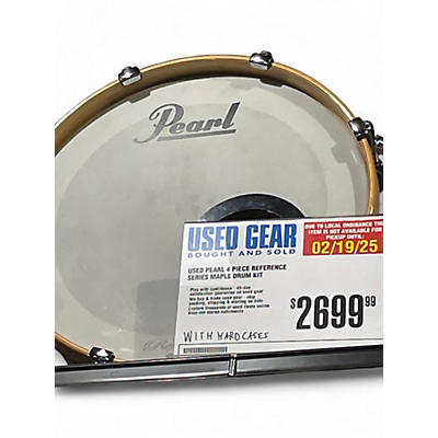 Used Pearl 4 Piece Reference Series MAPLE Drum Kit