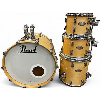Used Pearl 4 Piece Reference Series Natural Drum Kit