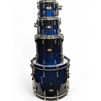 Used Pearl 4 Piece Reference Series ULTRA BLUE FADE Drum Kit