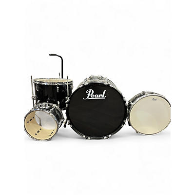 Used Pearl 4 Piece Roadshow Black Drum Kit