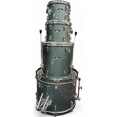 Used Pearl 4 Piece Roadshow Charcoal Metallic Drum Kit