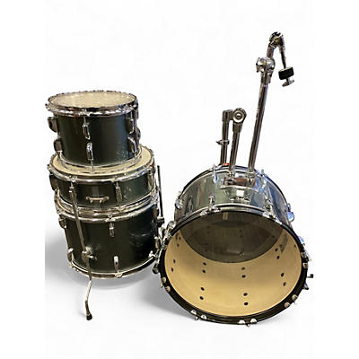 Used Pearl 4 Piece Roadshow Gray Drum Kit