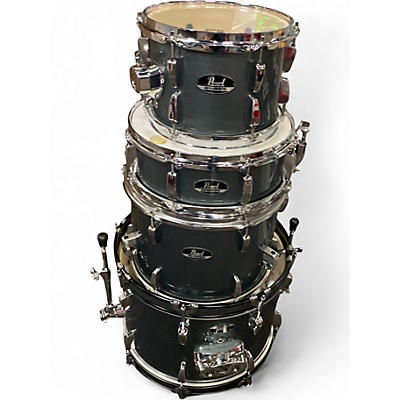 Used Pearl 4 Piece Roadshow Jazz Kit Charcoal Metallic Drum Kit