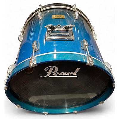 Used Pearl 4 Piece SESSION CUSTOM AQUA MARINE BLUE Drum Kit