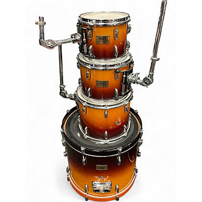 Used Pearl 4 Piece SESSION CUSTOM SUNBURST Drum Kit