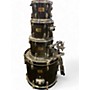 Used Pearl 4 Piece SESSION CUSTOM TRANS BLACK Drum Kit TRANS BLACK