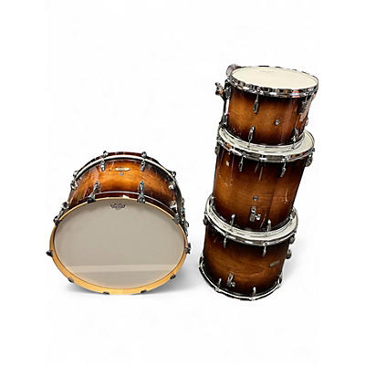 Used Pearl 4 Piece SESSION STUDIO SELECT KIT Gloss barnwood brown Drum Kit