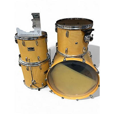 Used Pearl 4 Piece Session Series Natural Drum Kit