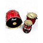 Used Pearl 4 Piece Session Studio Classic Red Drum Kit Red