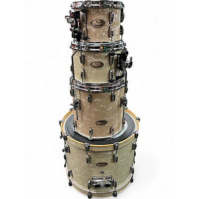 Used Pearl 4 Piece Session Studio Select Nicotine White Drum Kit