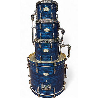 Used Pearl 4 Piece Vision BLUE STRATA Drum Kit