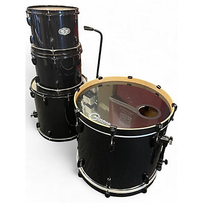 Used Pearl 4 Piece Vision BLack Drum Kit
