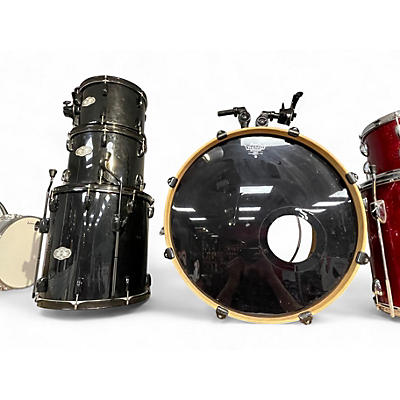 Used Pearl 4 Piece Vision Black Drum Kit