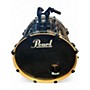Used Pearl 4 Piece Vision Black Drum Kit Black
