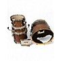 Used Pearl 4 Piece Vision Brown Drum Kit Brown