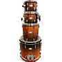 Used Pearl Used Pearl 4 Piece Vision Burl Wrap Drum Kit Burl Wrap