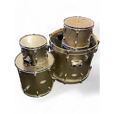 Pearl Used Pearl 4 Piece Vision GOLD SPARKLE Drum Kit