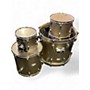 Used Pearl Used Pearl 4 Piece Vision GOLD SPARKLE Drum Kit GOLD SPARKLE