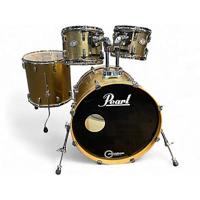 Used Pearl 4 Piece Vision Gold Drum Kit