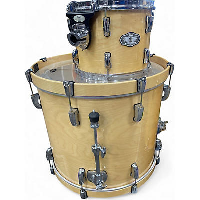 Used Pearl 4 Piece Vision Natural Drum Kit