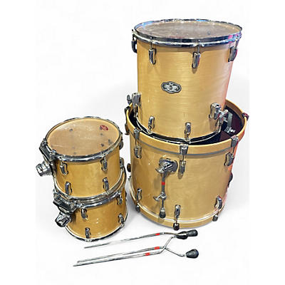 Used Pearl 4 Piece Vision Natural Drum Kit