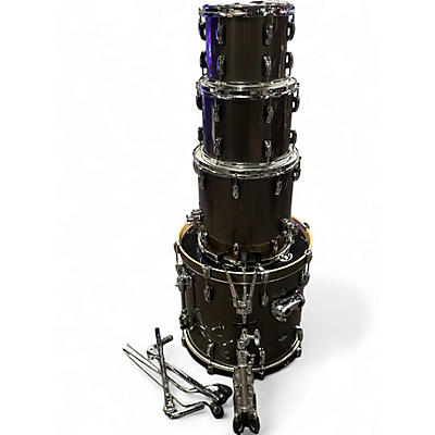 Used Pearl 4 Piece Vision Steel Grey Drum Kit
