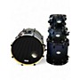 Used Pearl 4 Piece Vision cobalt fade Drum Kit cobalt fade