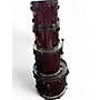 Used Pearl 4 Piece export series 4-piece set Wine Red Drum Kit Wine Red