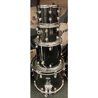 Used Pearl 4 piece Centerstage Black Drum Kit