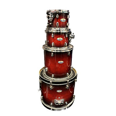 Pearl Used Pearl 4 piece Decade Cherry Fade Drum Kit