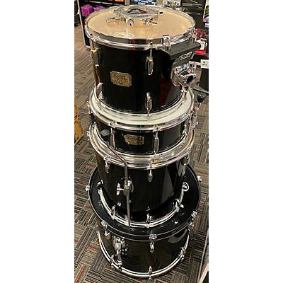 Used Pearl 4 piece Export Black Drum Kit