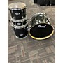 Used Pearl Used Pearl 4 piece Export Black Drum Kit Black