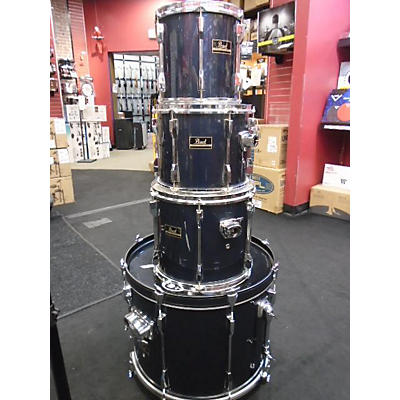 Pearl Used Pearl 4 piece Export Charcoal Drum Kit